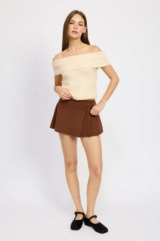 Dahlia Pleated Mini Skort