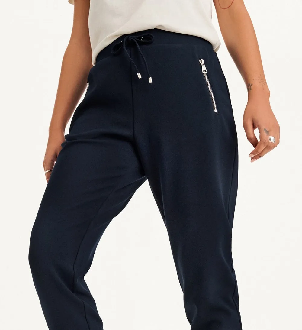 DKNY Women's Pull on Joggers Blue Size X-Small