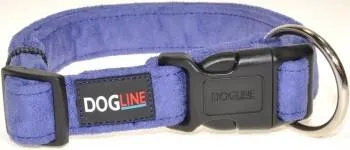 Dogline Comfort Microfiber Flat Collar