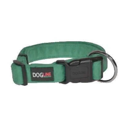 Dogline Comfort Microfiber Flat Collar