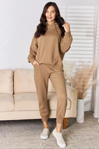 Dorothy- High Rise Relaxed Joggers - Mocha - Risen - Exclusively Online