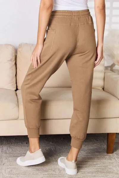 Dorothy- High Rise Relaxed Joggers - Mocha - Risen - Exclusively Online