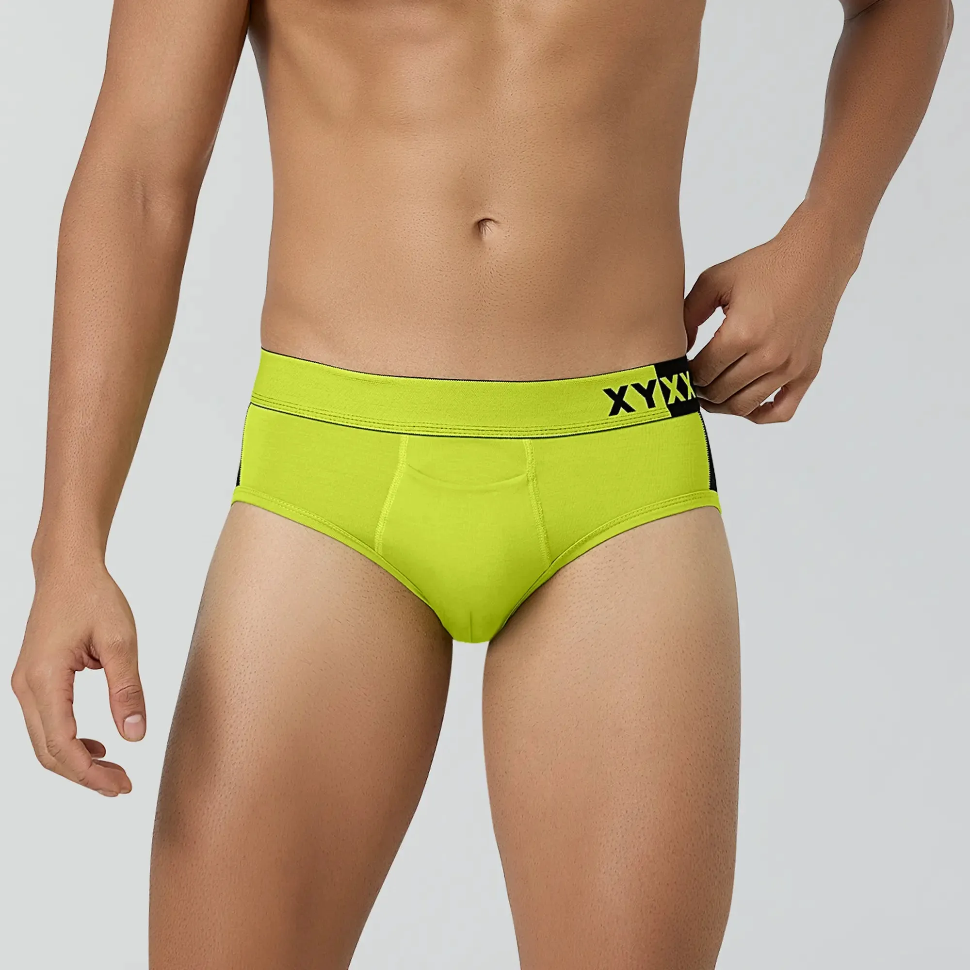 Dualist Modal Briefs Lime Punch