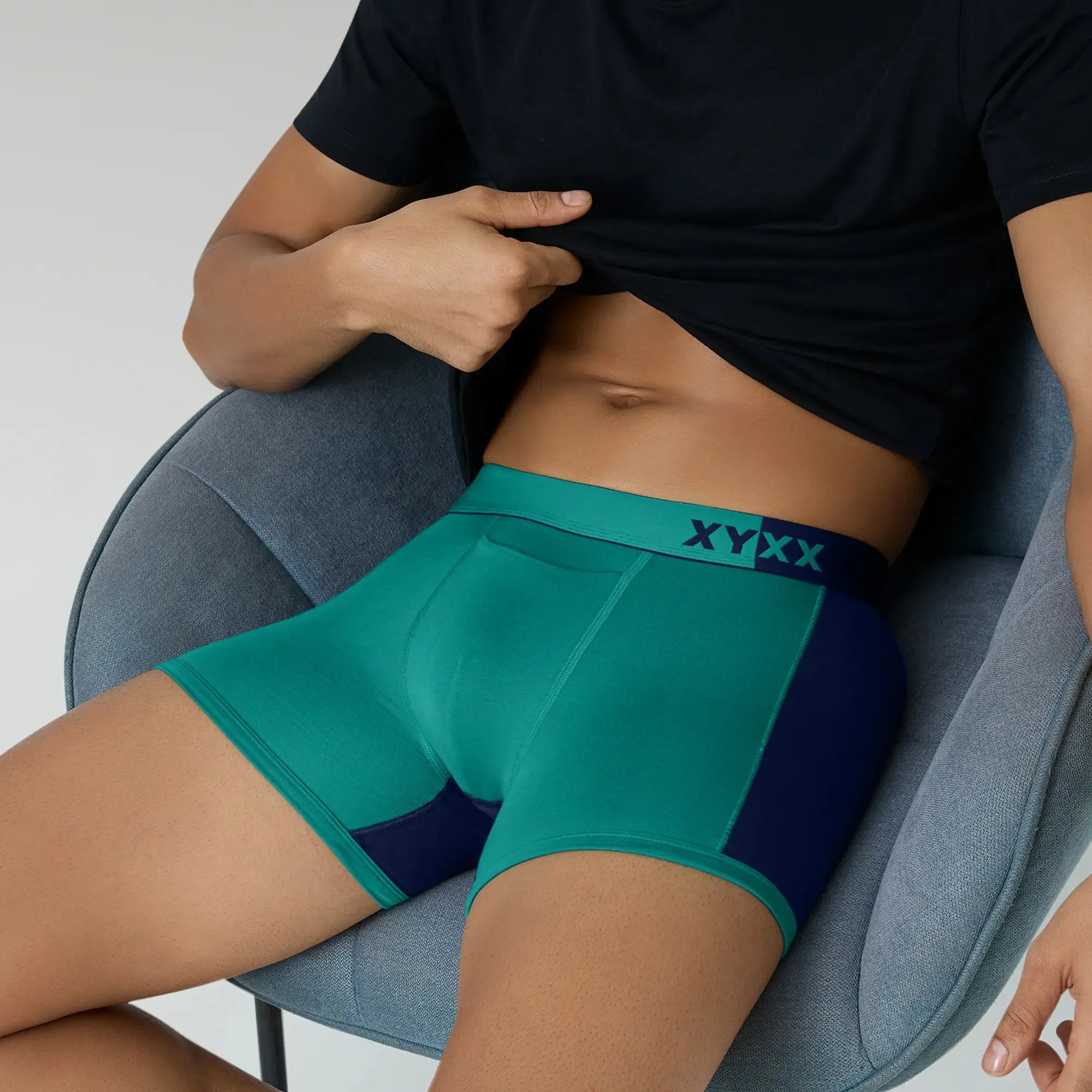 Dualist Modal Trunks Aqua Green