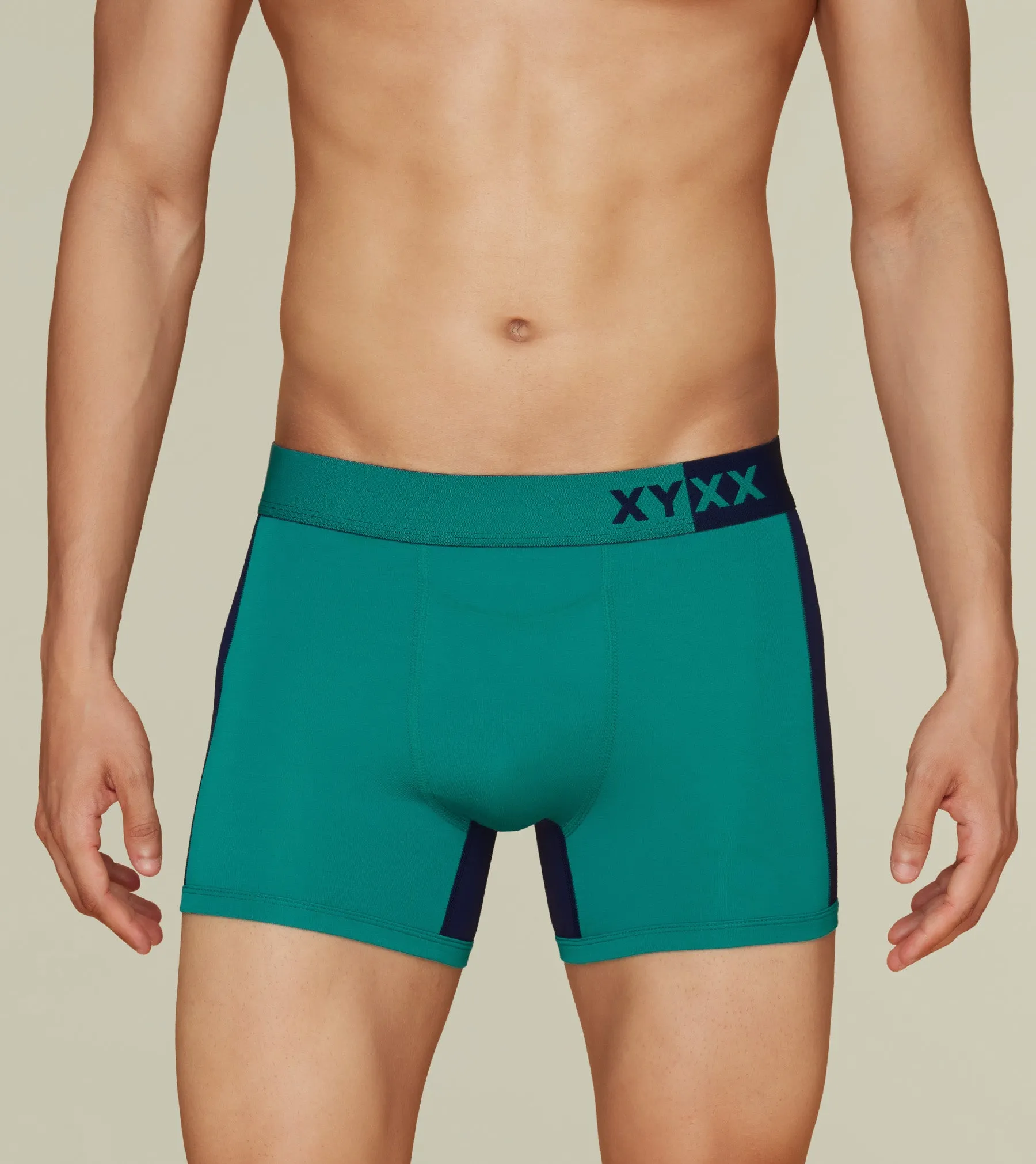 Dualist Modal Trunks Pack of 3 (Aqua Blue, Lime Yellow, Blue)