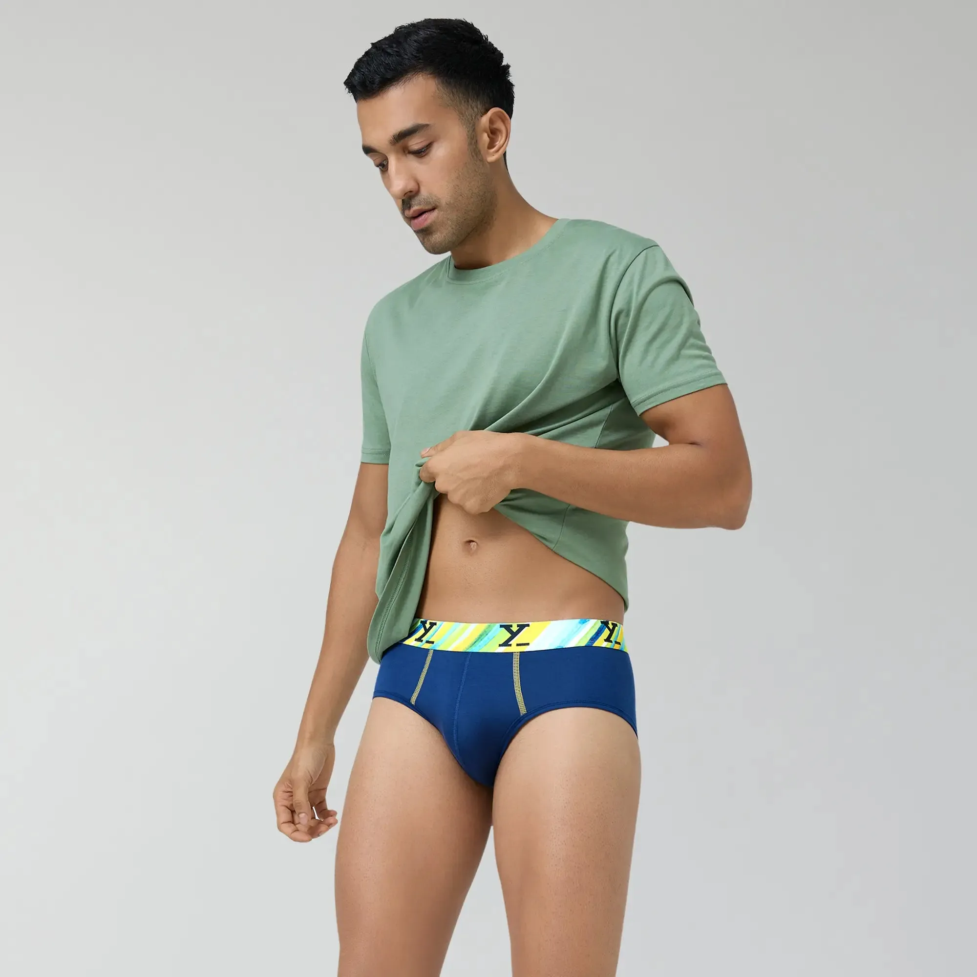 Dynamo Modal Briefs Blue Splash