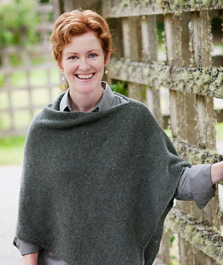 Easy Folded Poncho Pattern