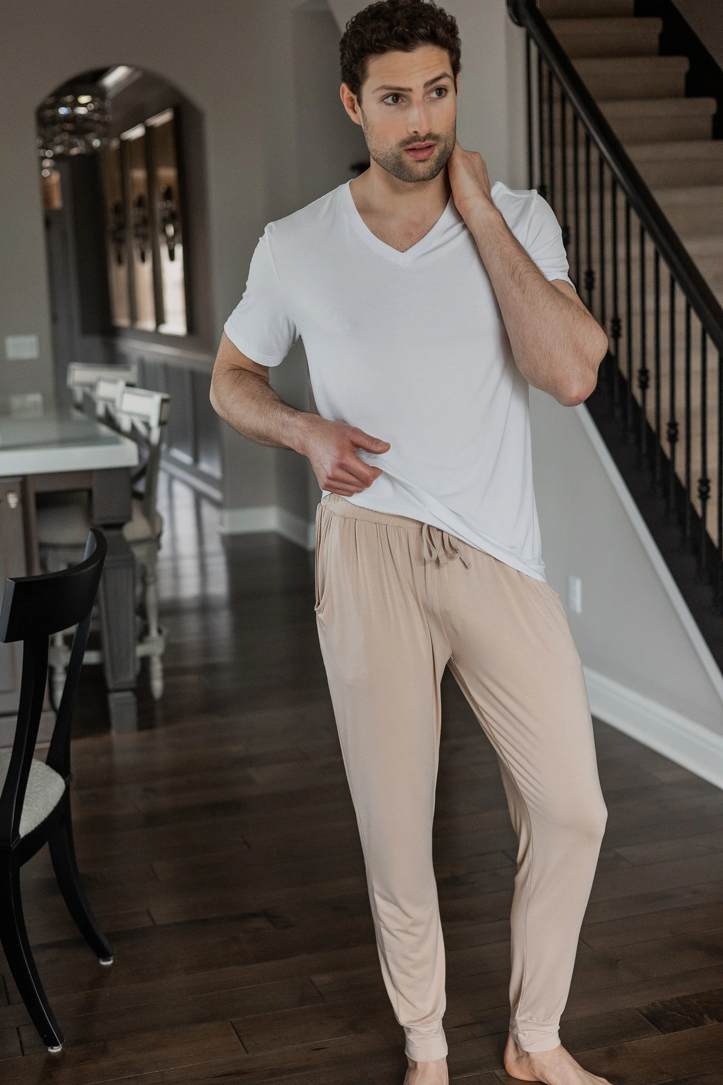 Easygoing Bamboo Drawstring Lounge Jogger