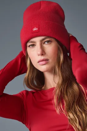 Everyday Beanie - Bold Red