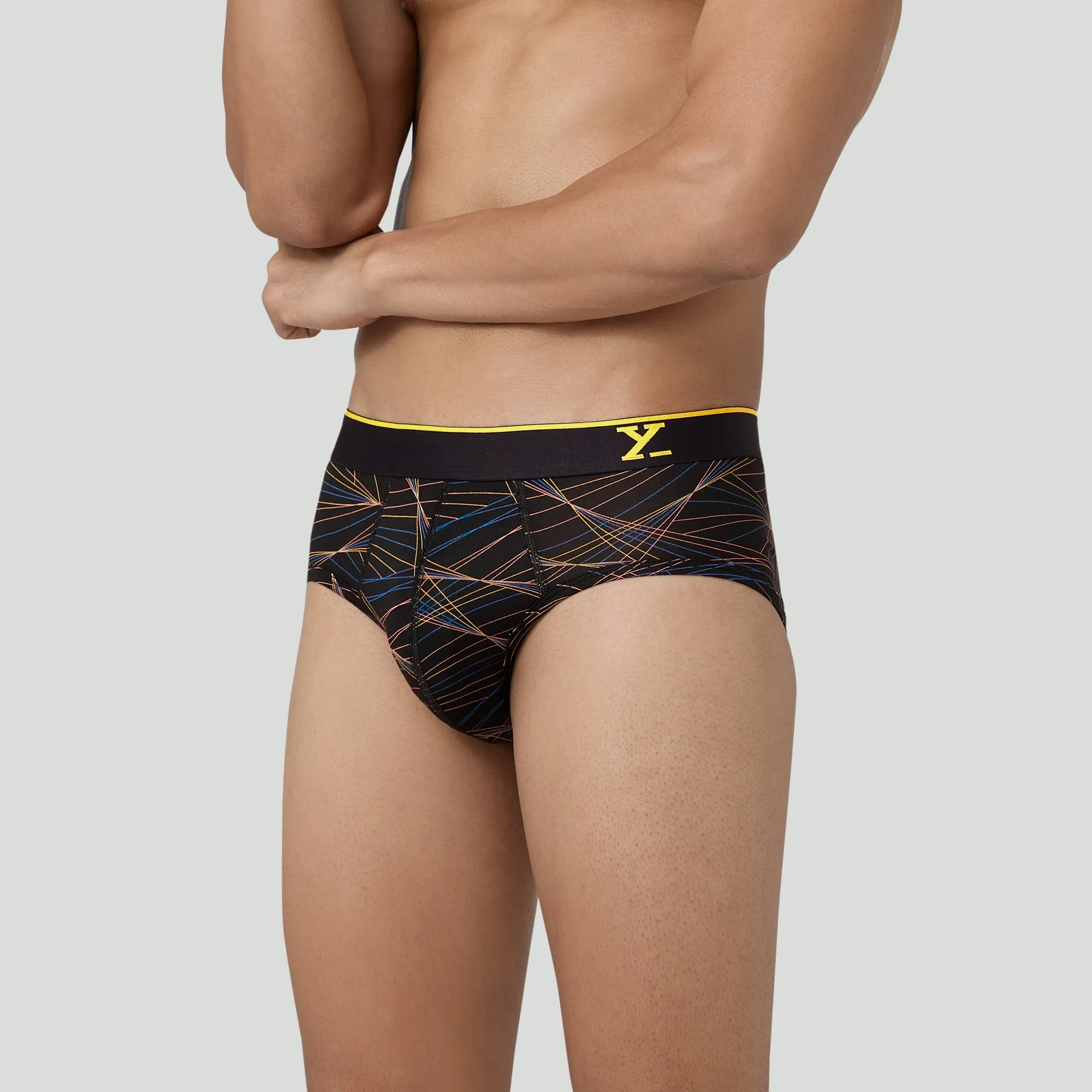 Flux Modal Briefs Laser Yellow