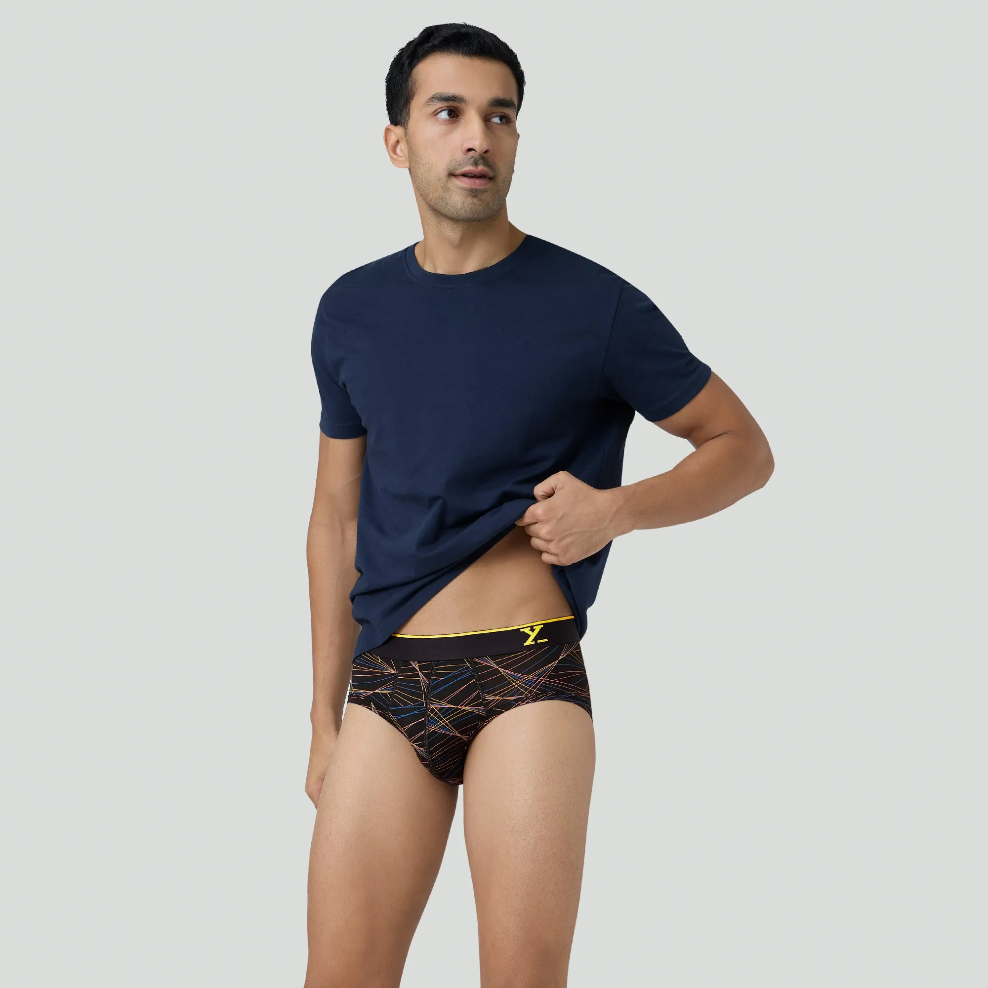 Flux Modal Briefs Laser Yellow