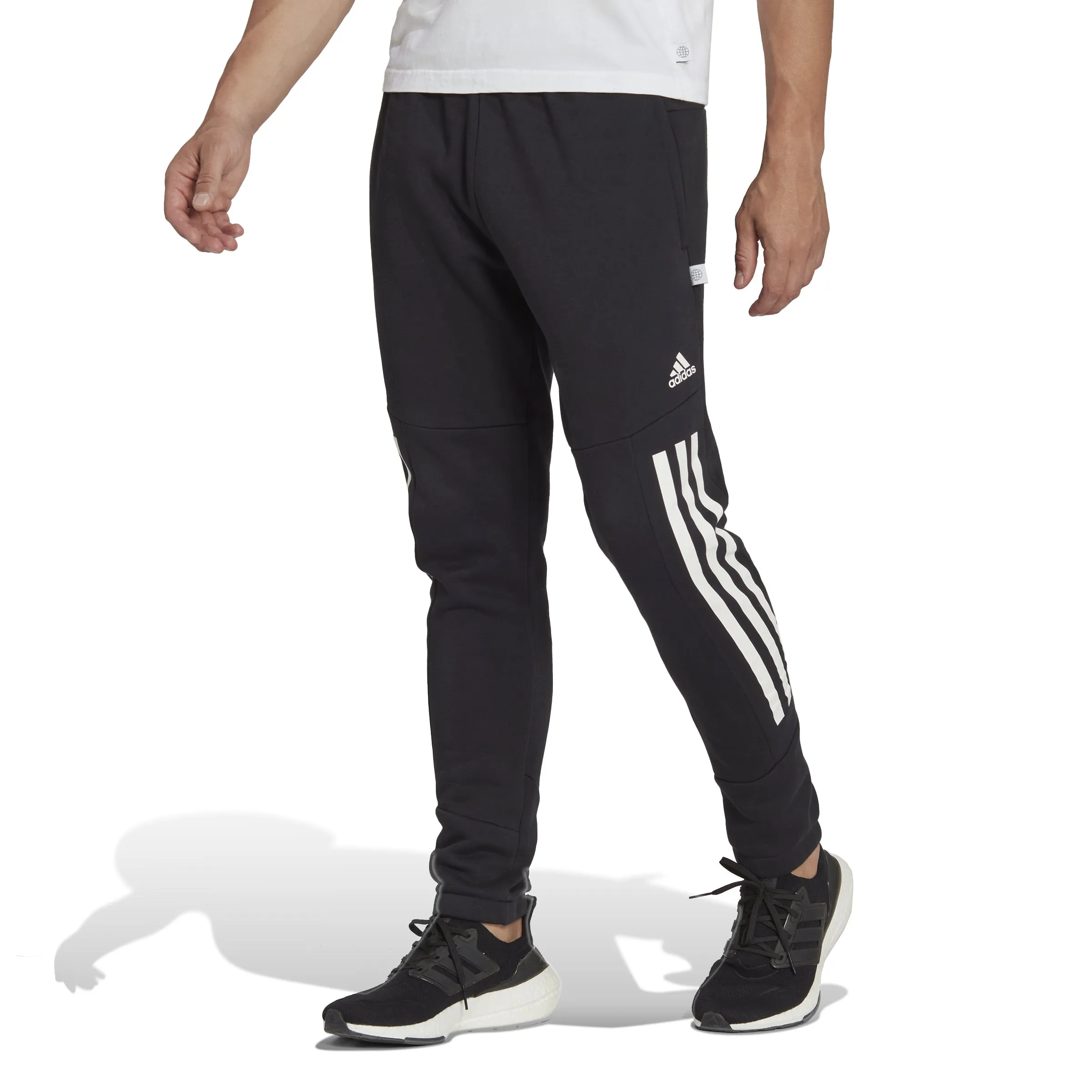 Future Icons 3-Stripes Fleece Joggers (HK2154)