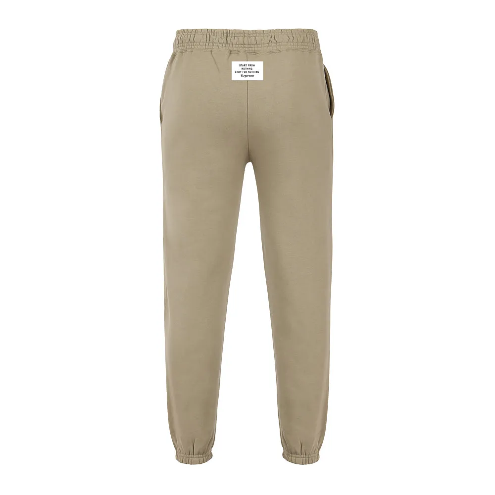 GO BIG Ultra Premium Jogger Sweat Pants [SANDSTONE] GO BIG DROP