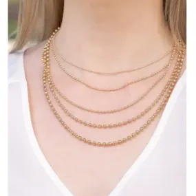 Gold 5 Layer Necklace