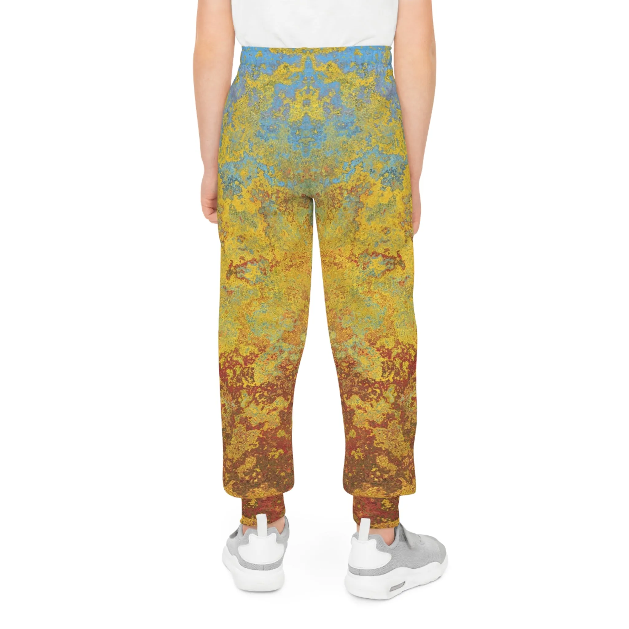 Gold and blue spots - Inovax Youth Joggers