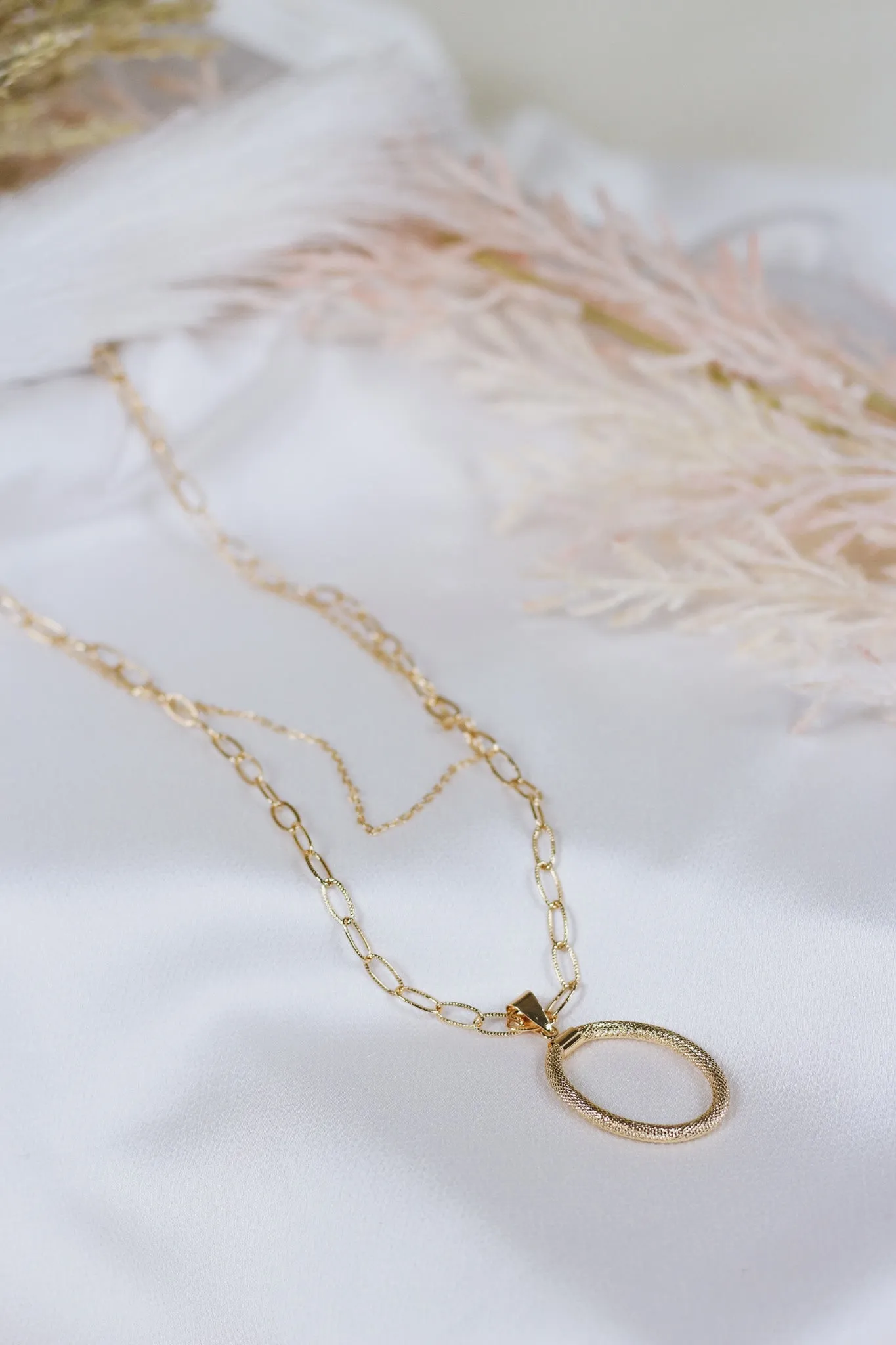 Gold Double Layer Necklace