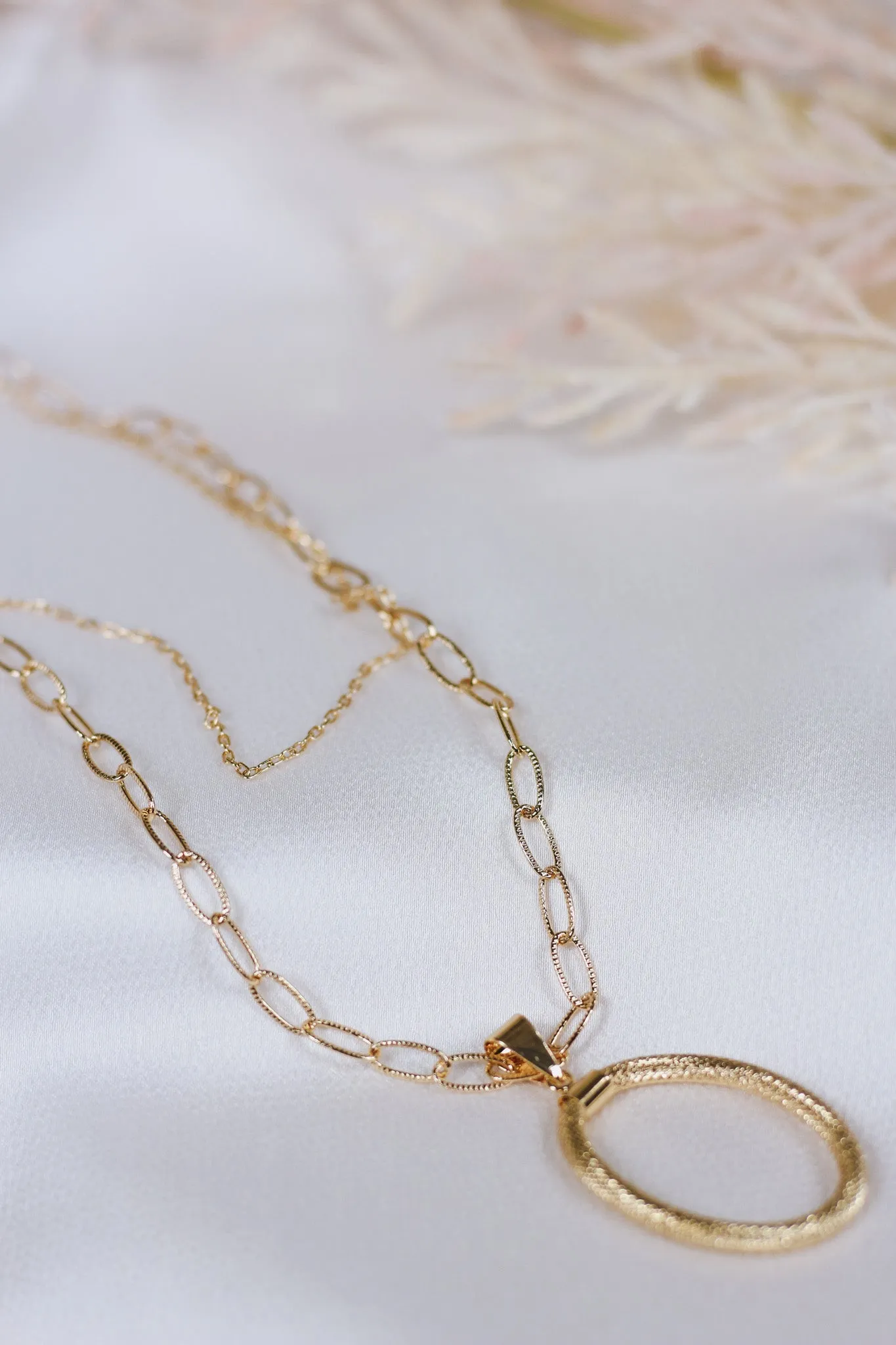 Gold Double Layer Necklace