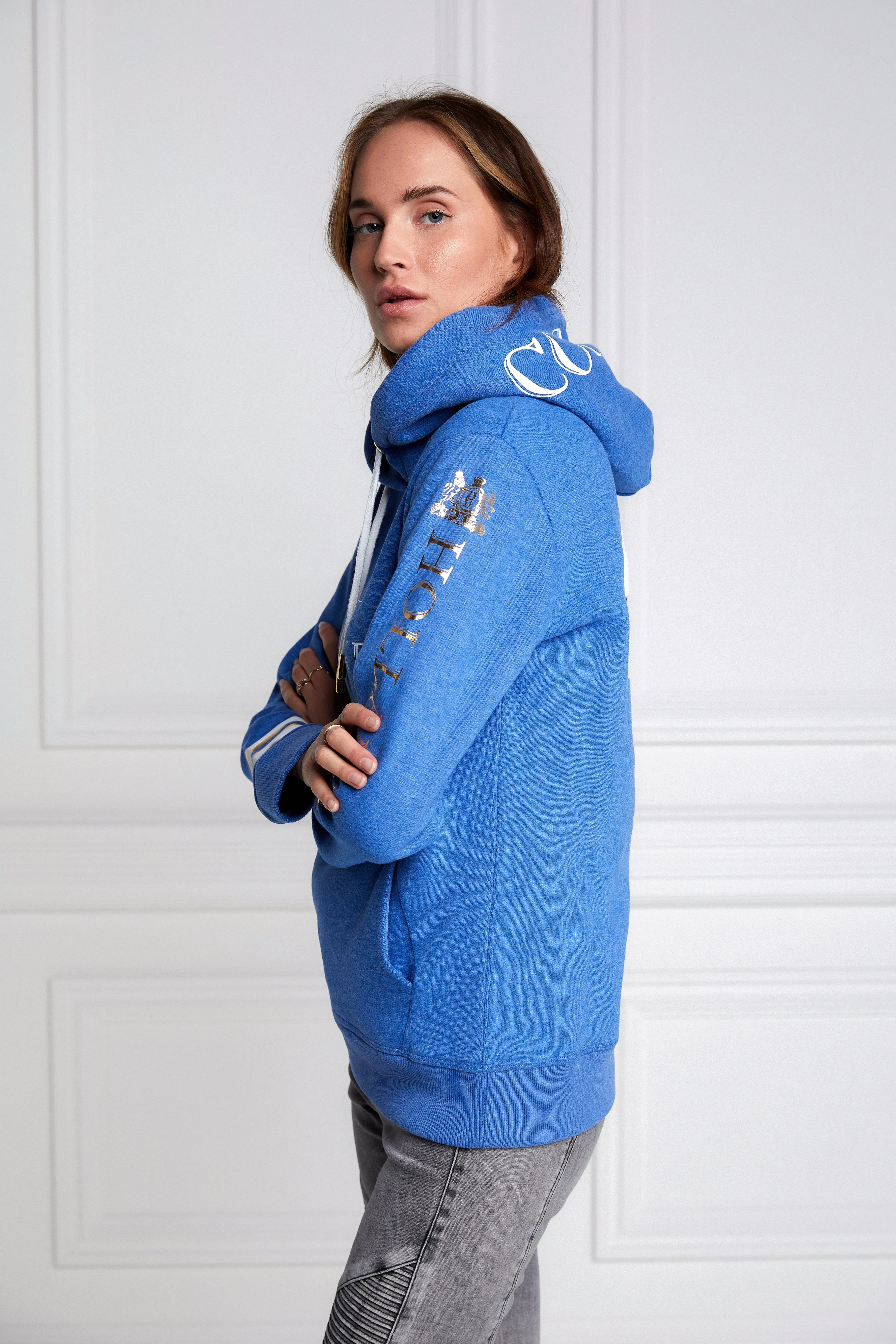 HC Heritage Hoodie (Deep Cobalt Marl)