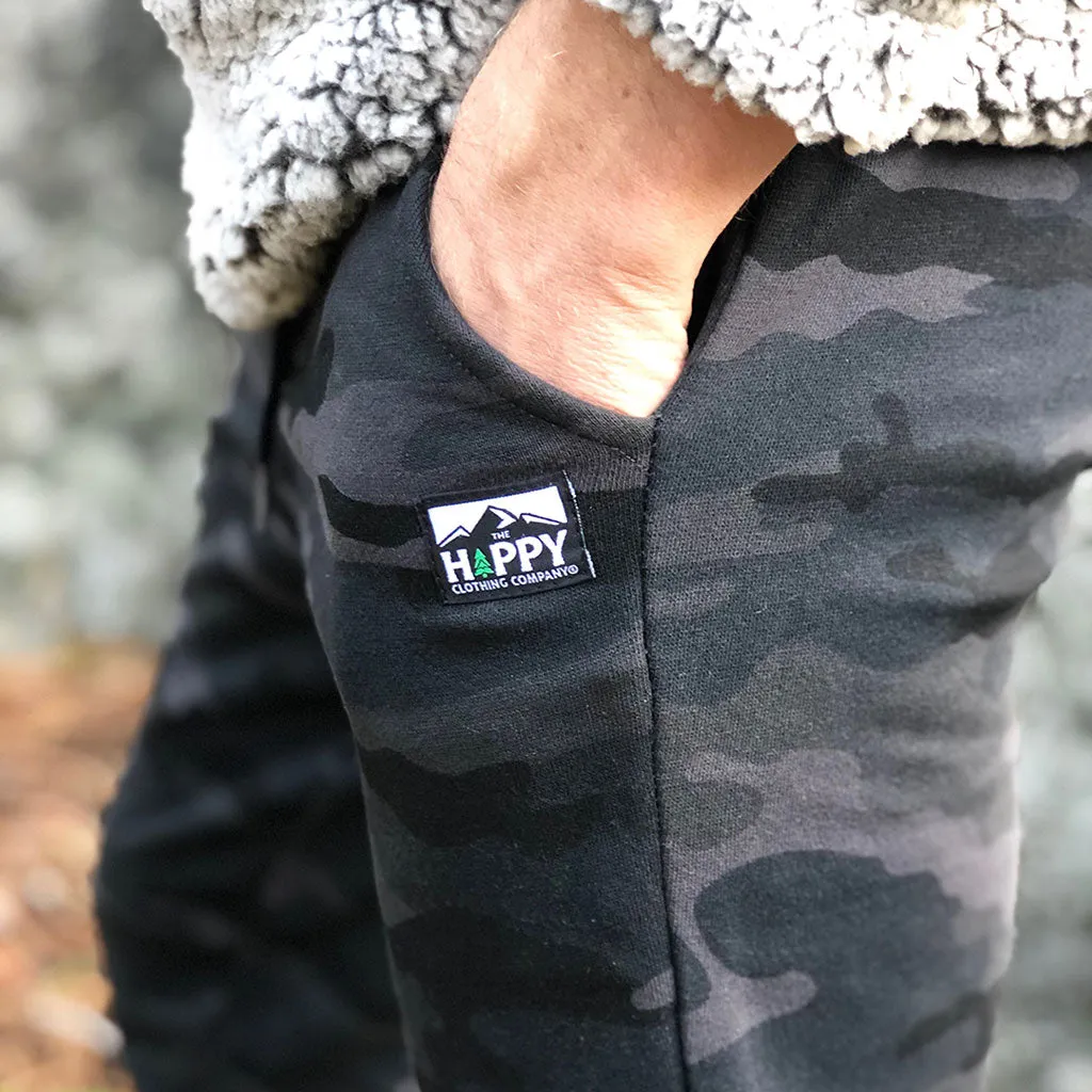 Heavyweight Jogger-Style Sweats w / Logo Label | Camo Edition |