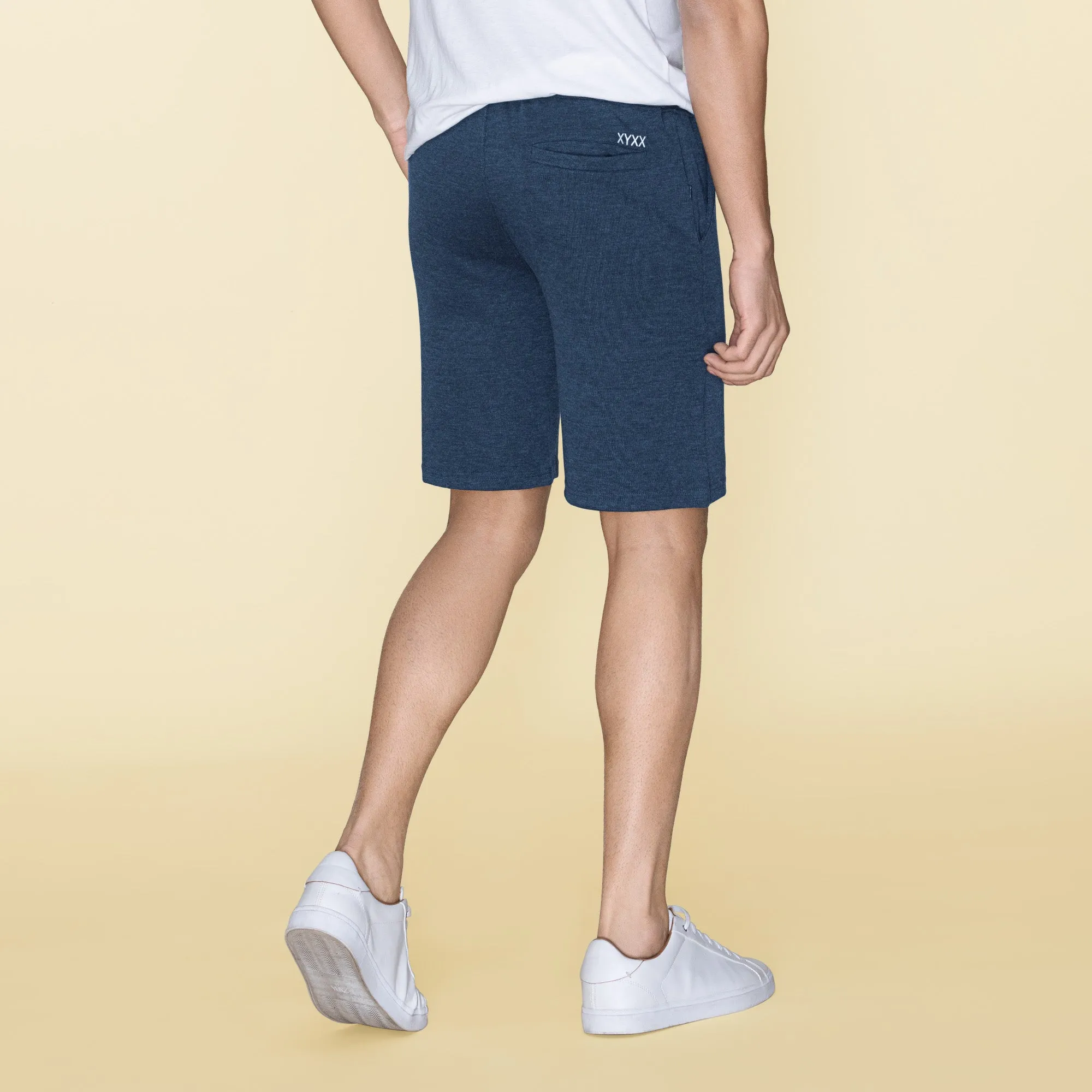 Hype Cotton Rich Shorts Midnight Blue