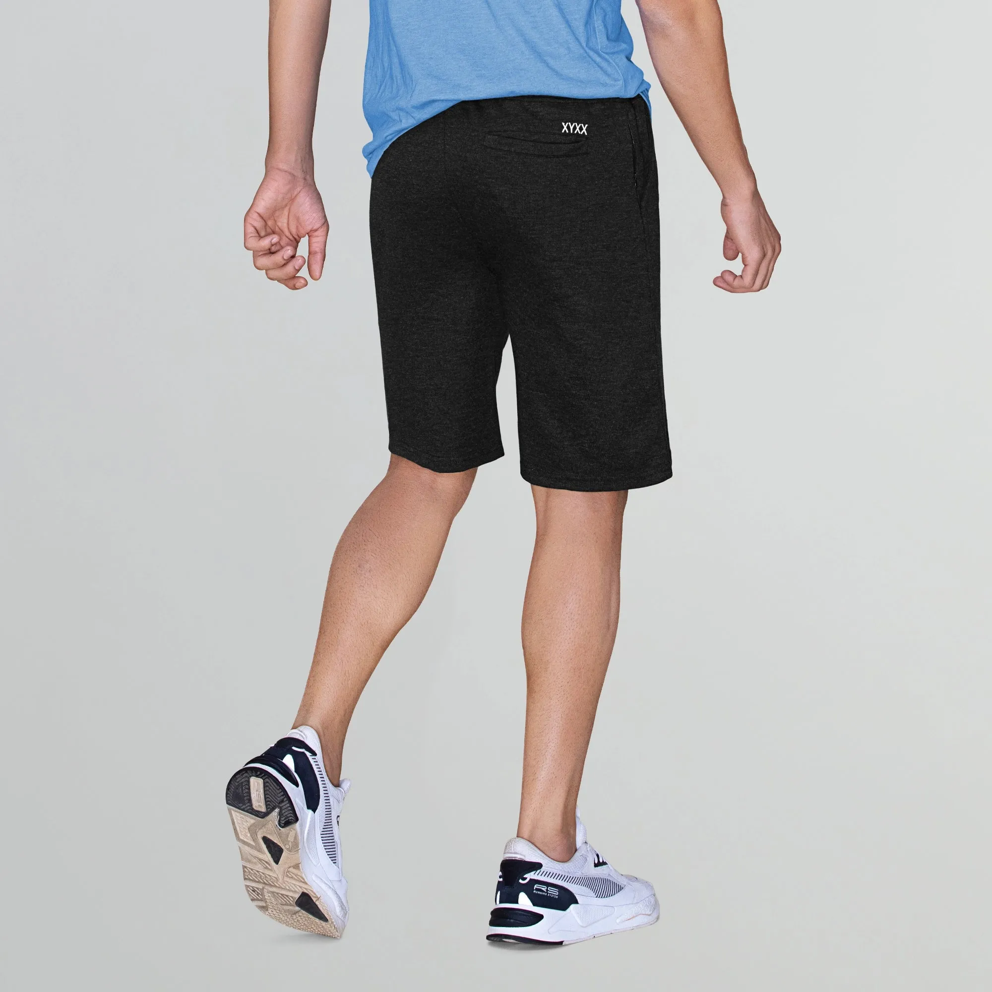 Hype Cotton Rich Shorts Pitch Black