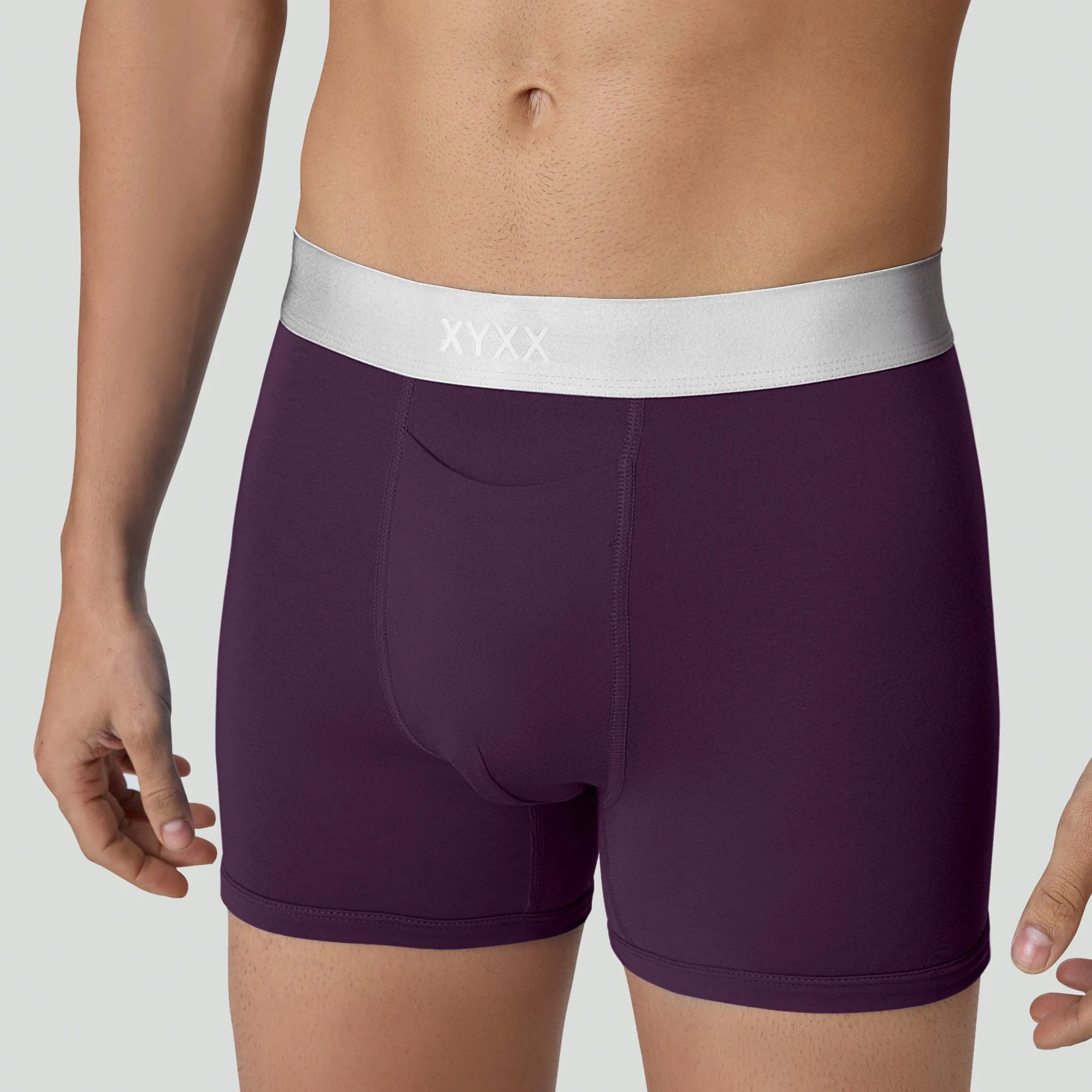 Illuminati Modal Trunks Plum Purple