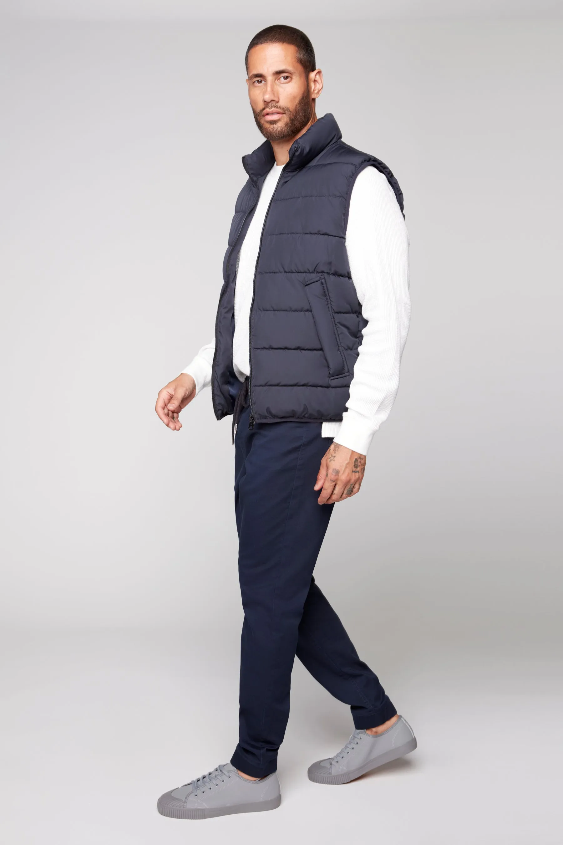 JAGGER - 5 Pocket Soft French Terry Classic Jogger - Navy