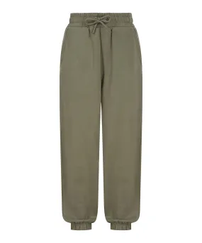 Khaki - Kids sustainable fashion cuffed joggers