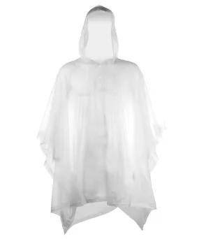 Kids plastic poncho | Clear