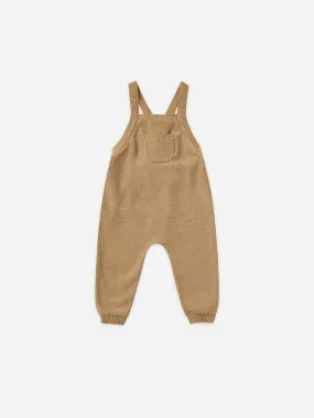 KNIT OVERALL | HONEY - LAST 12/18M & 18/24M