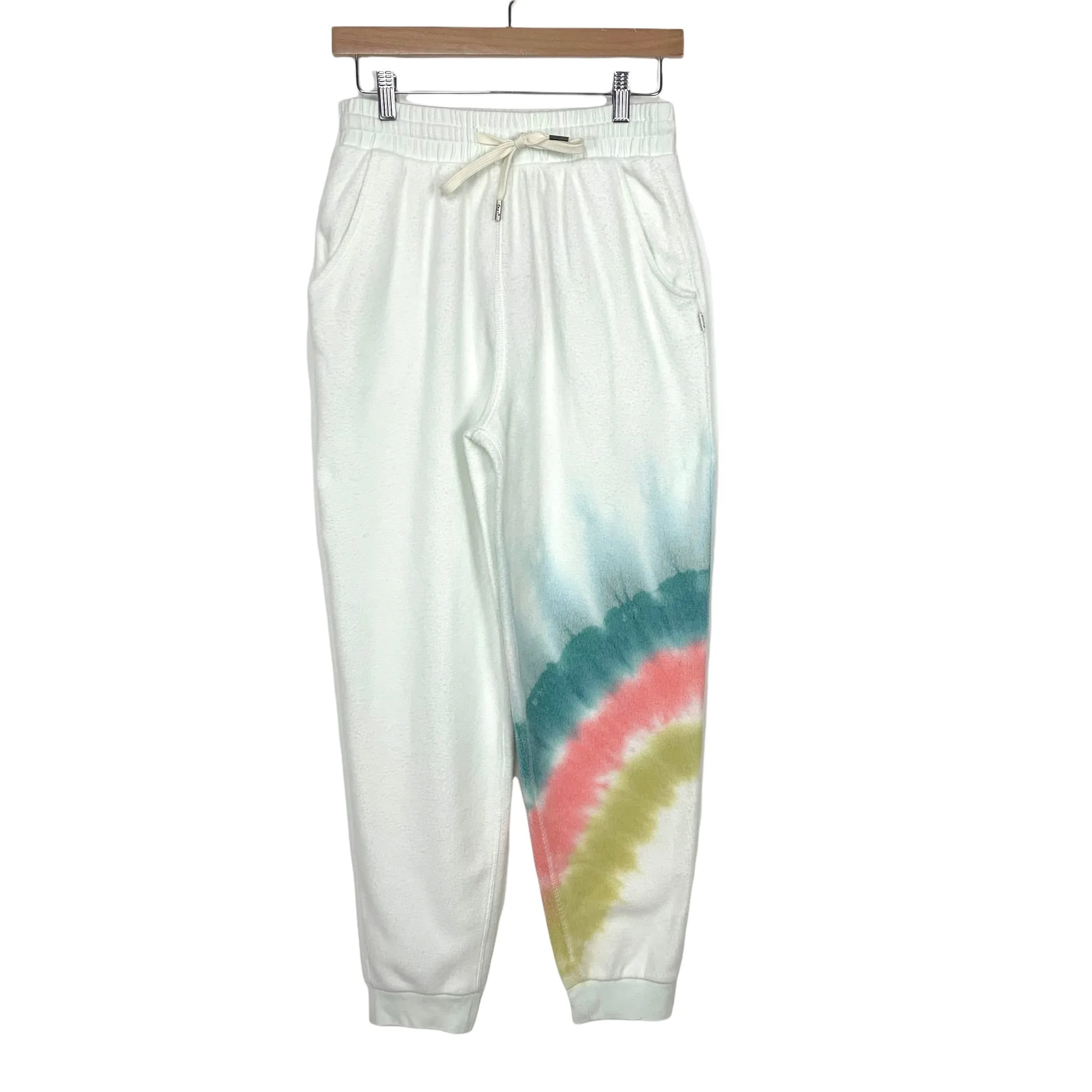 Kristin Cavallari x feat White RetroStripe Jogger NWT- Size S (Inseam 27")