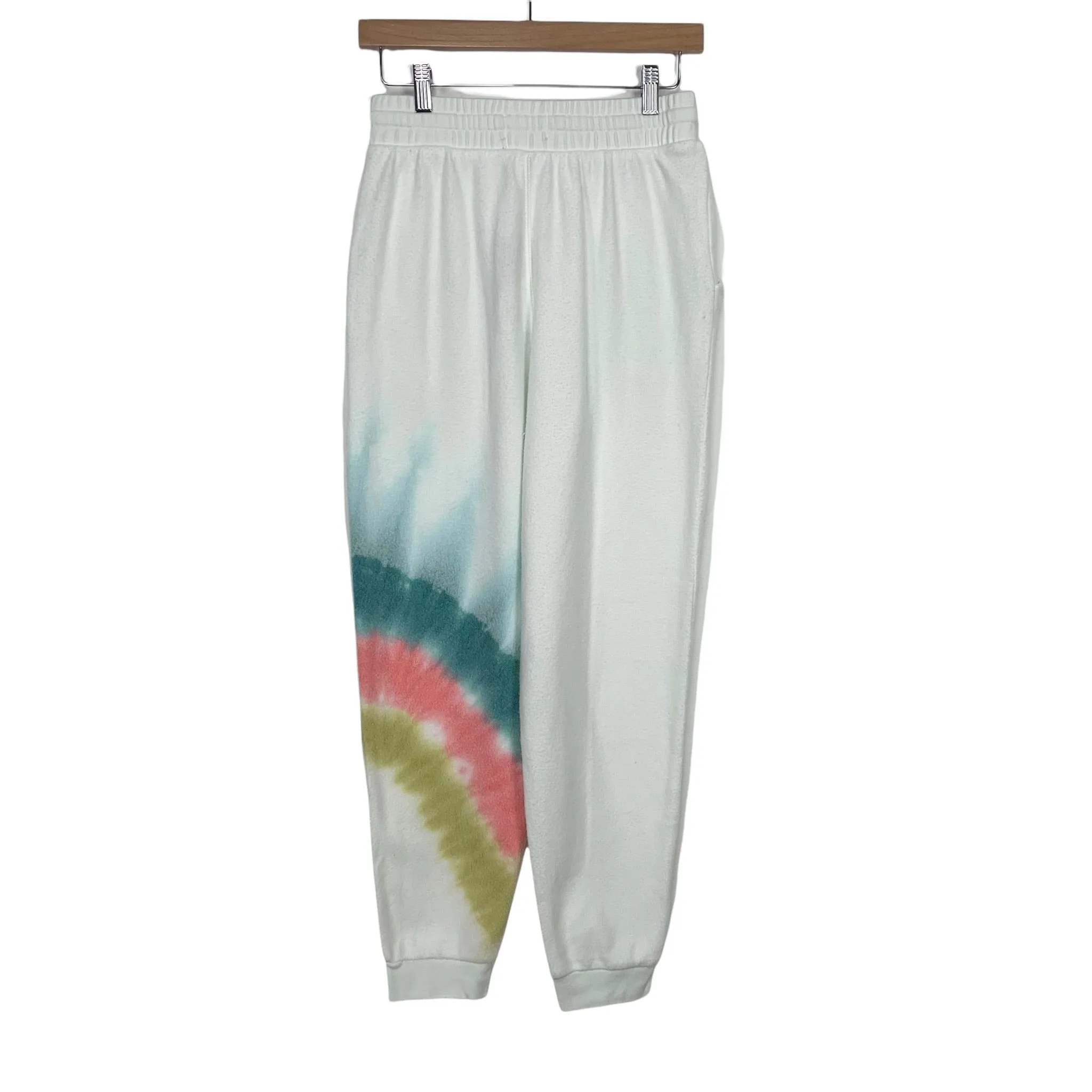 Kristin Cavallari x feat White RetroStripe Jogger NWT- Size S (Inseam 27")