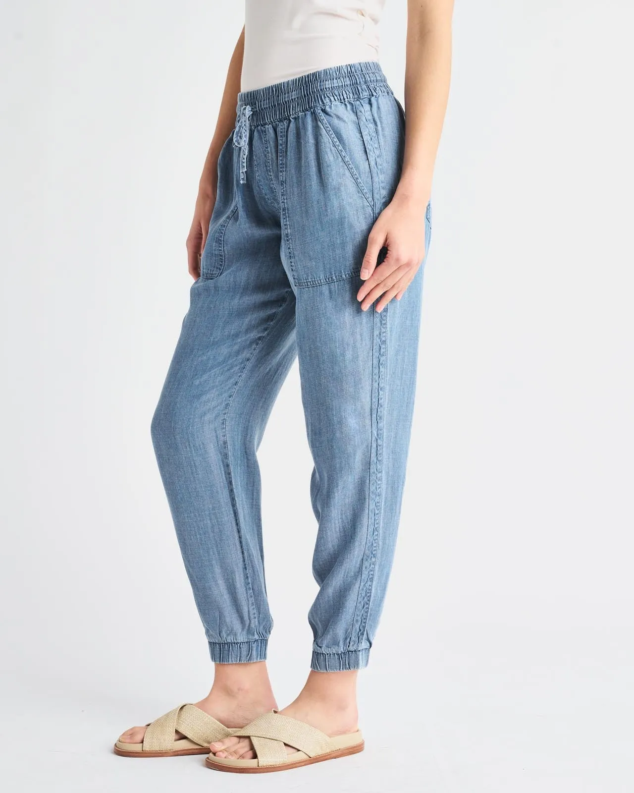 Lakeside Chambray Jogger