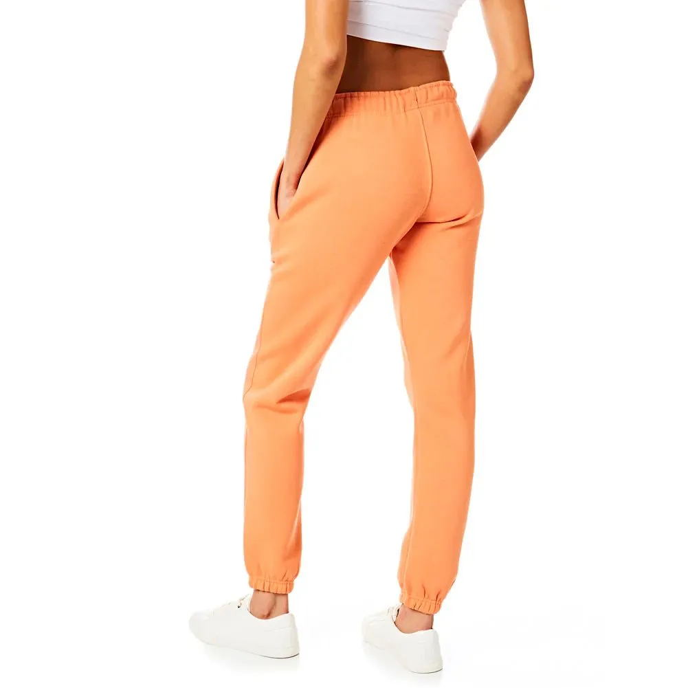 Light & Shade Ladies Cuffed Joggers - Orange