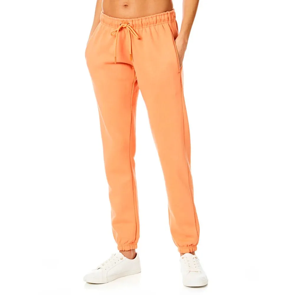 Light & Shade Ladies Cuffed Joggers - Orange