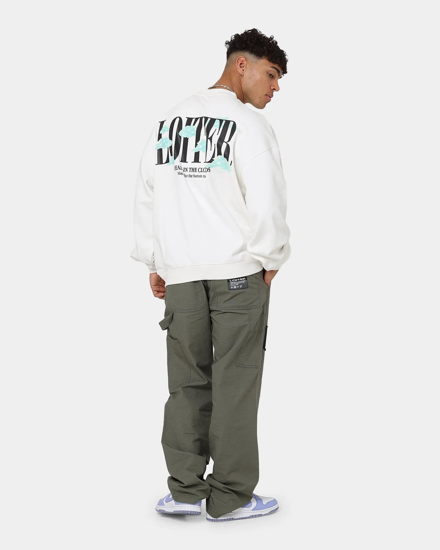 Loiter Cloudland Crewneck Off White