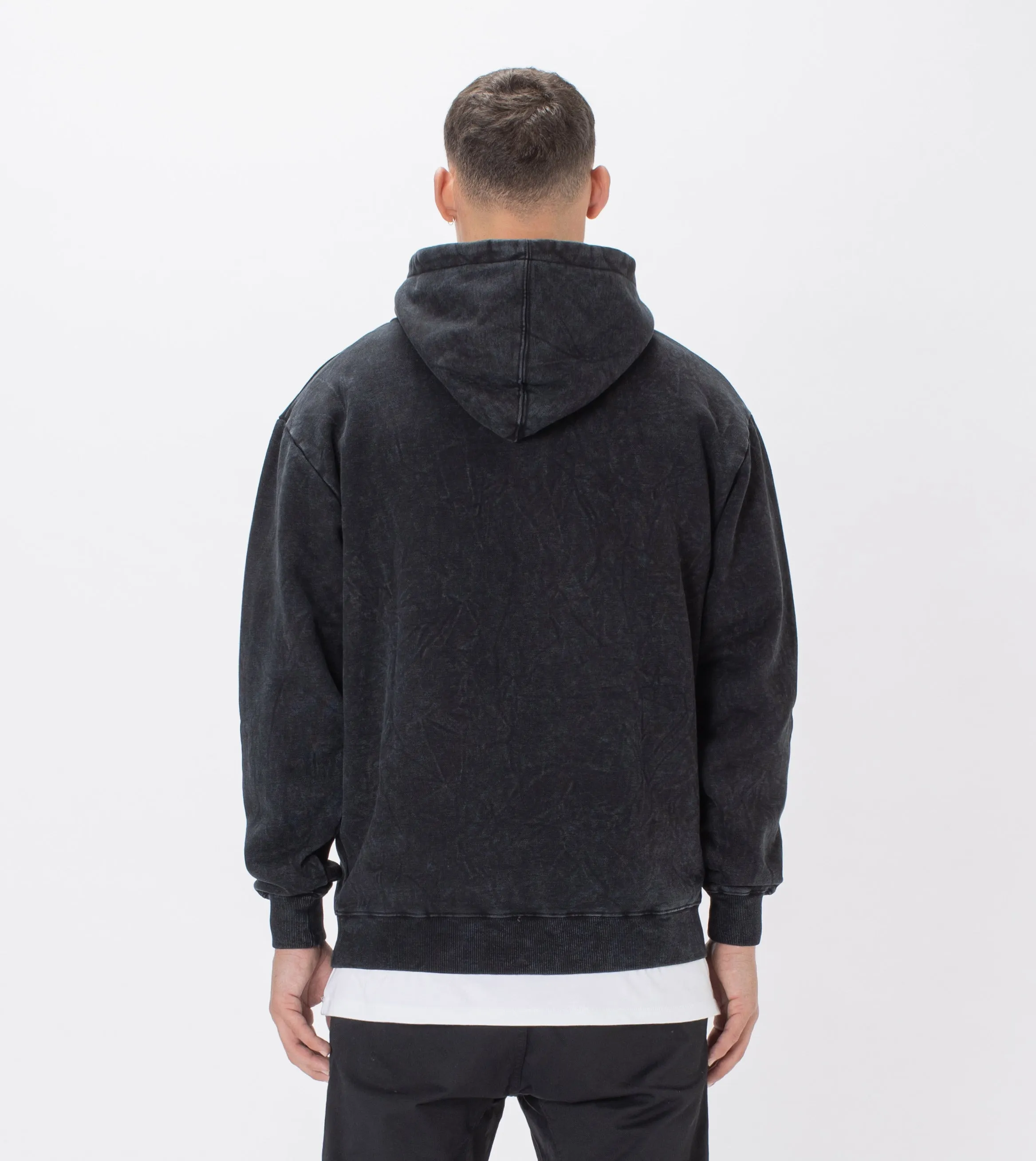 Lowgo Hood Sweat Black Salt