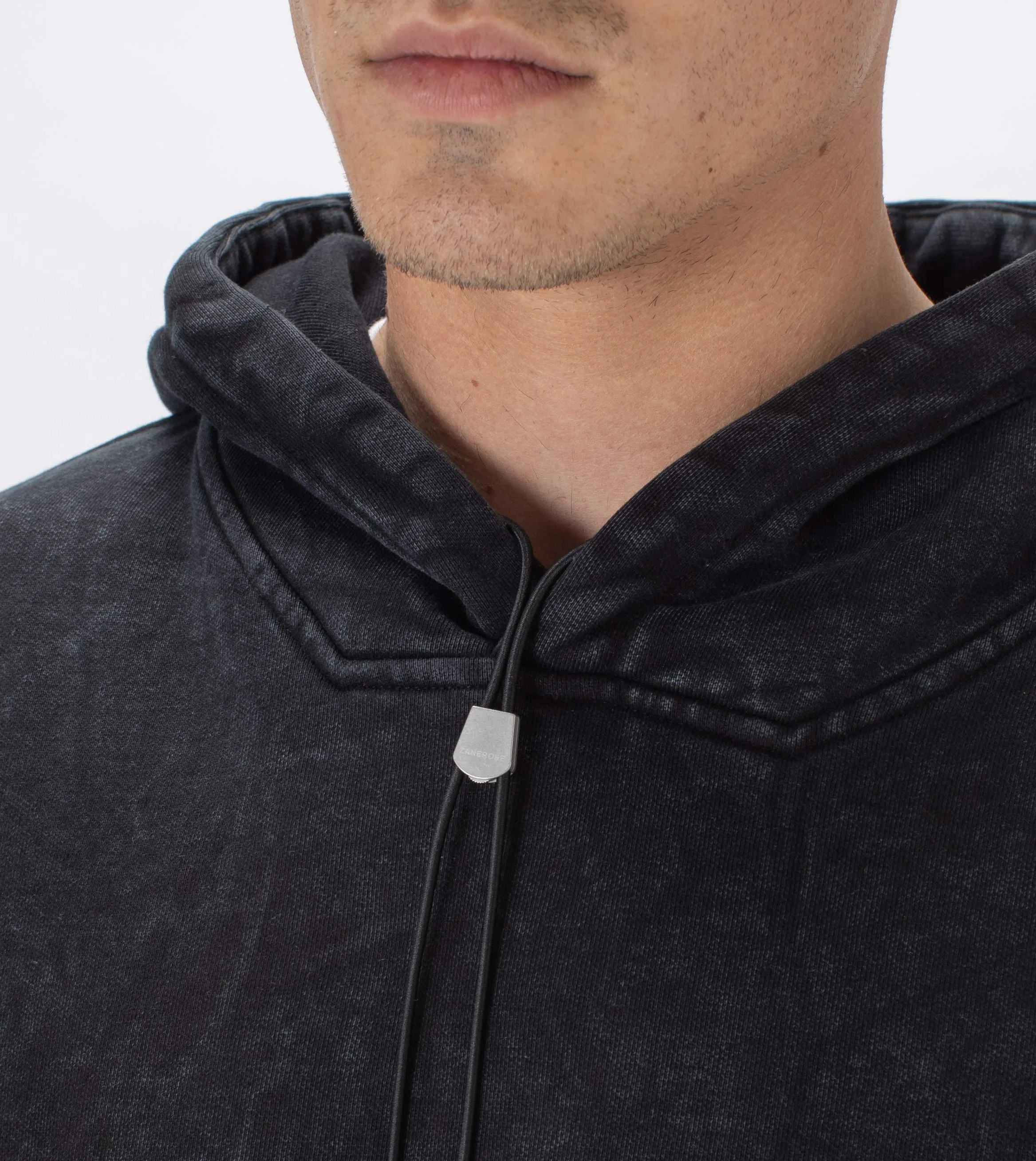 Lowgo Hood Sweat Black Salt