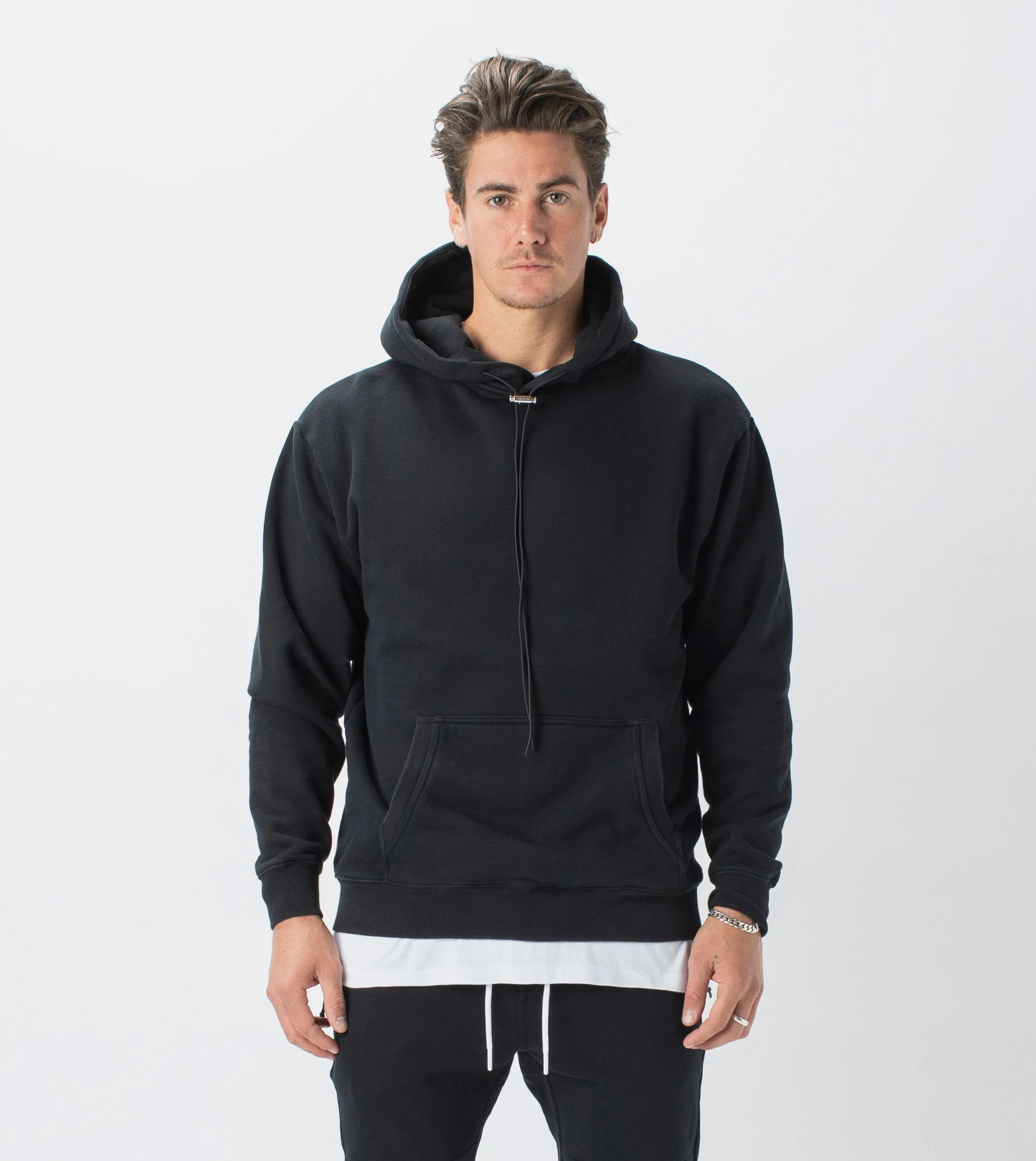 Lowgo Hood Sweat Black