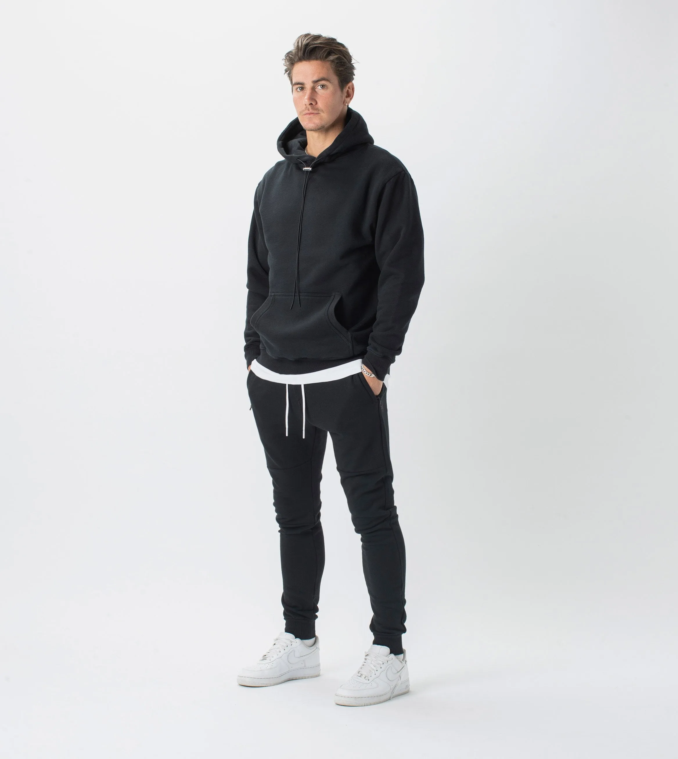 Lowgo Hood Sweat Black