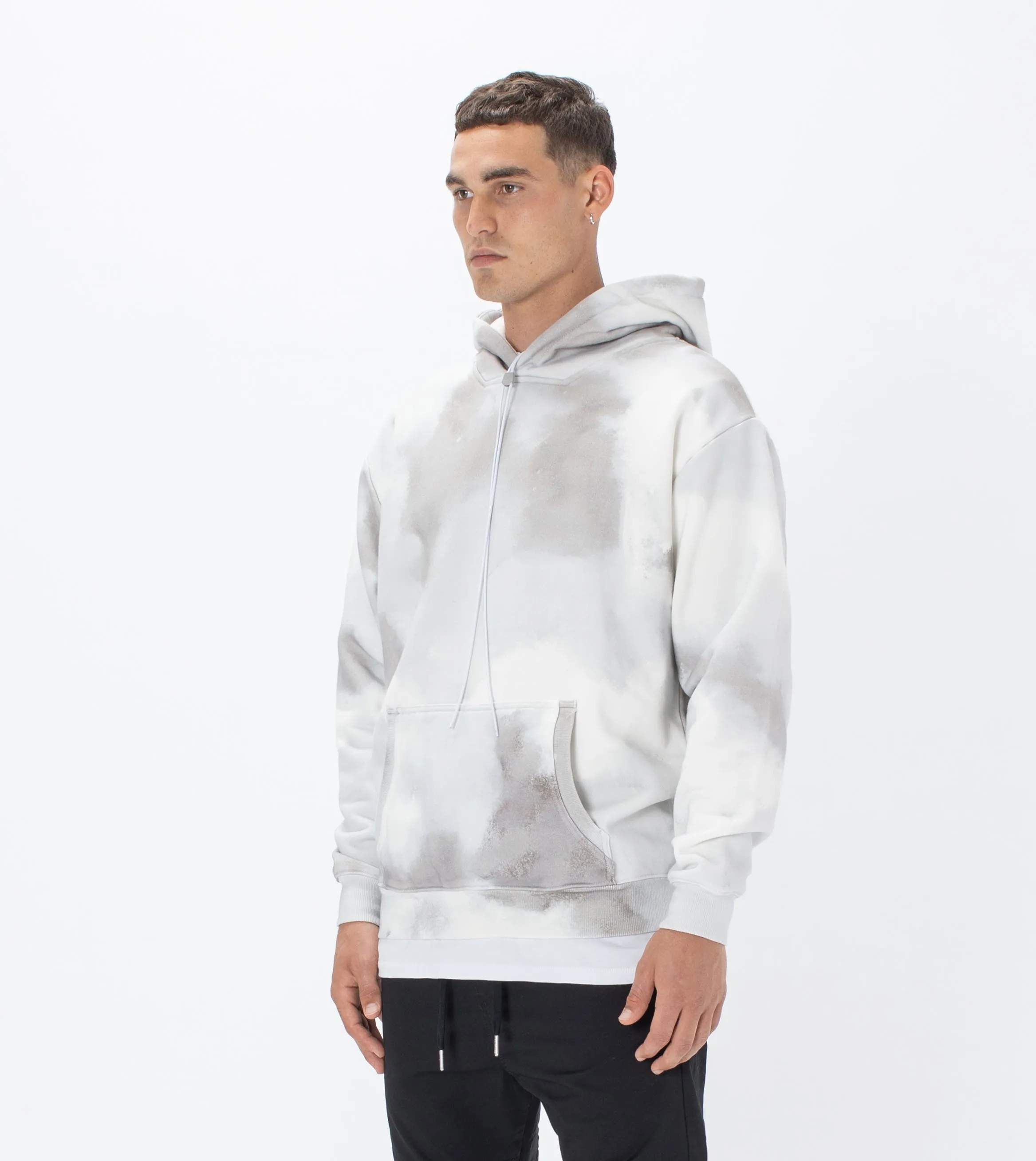 Lowgo Hood Sweat White Camo