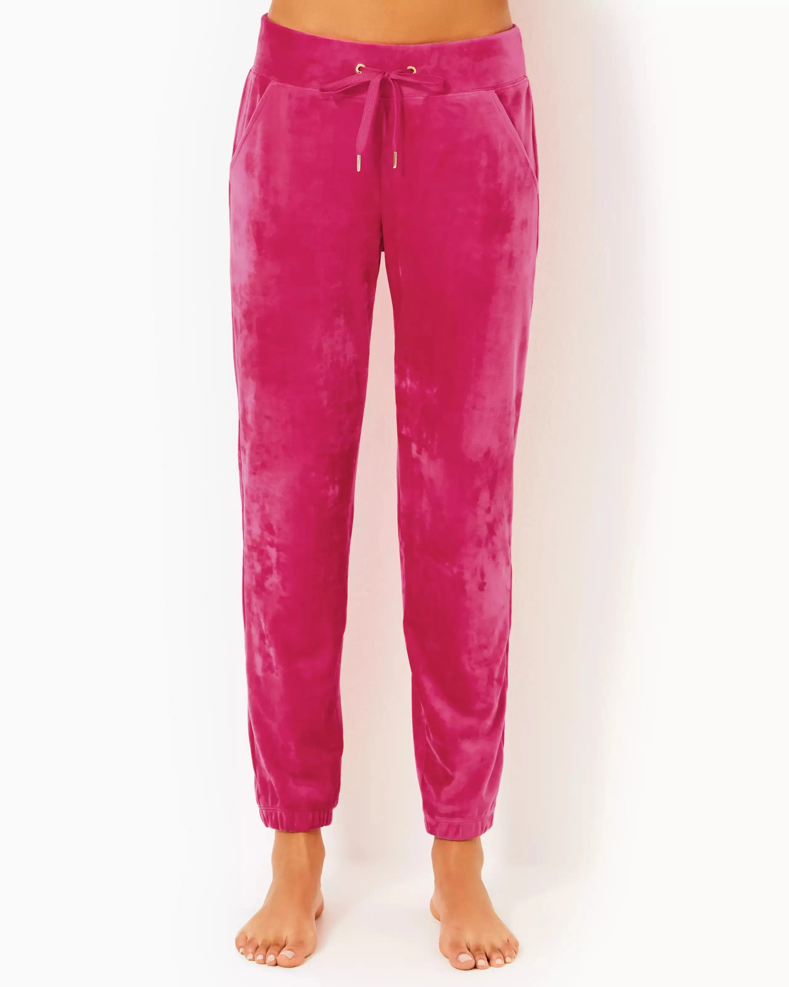 Mallie Velour Pant (Raspberry Rogue)