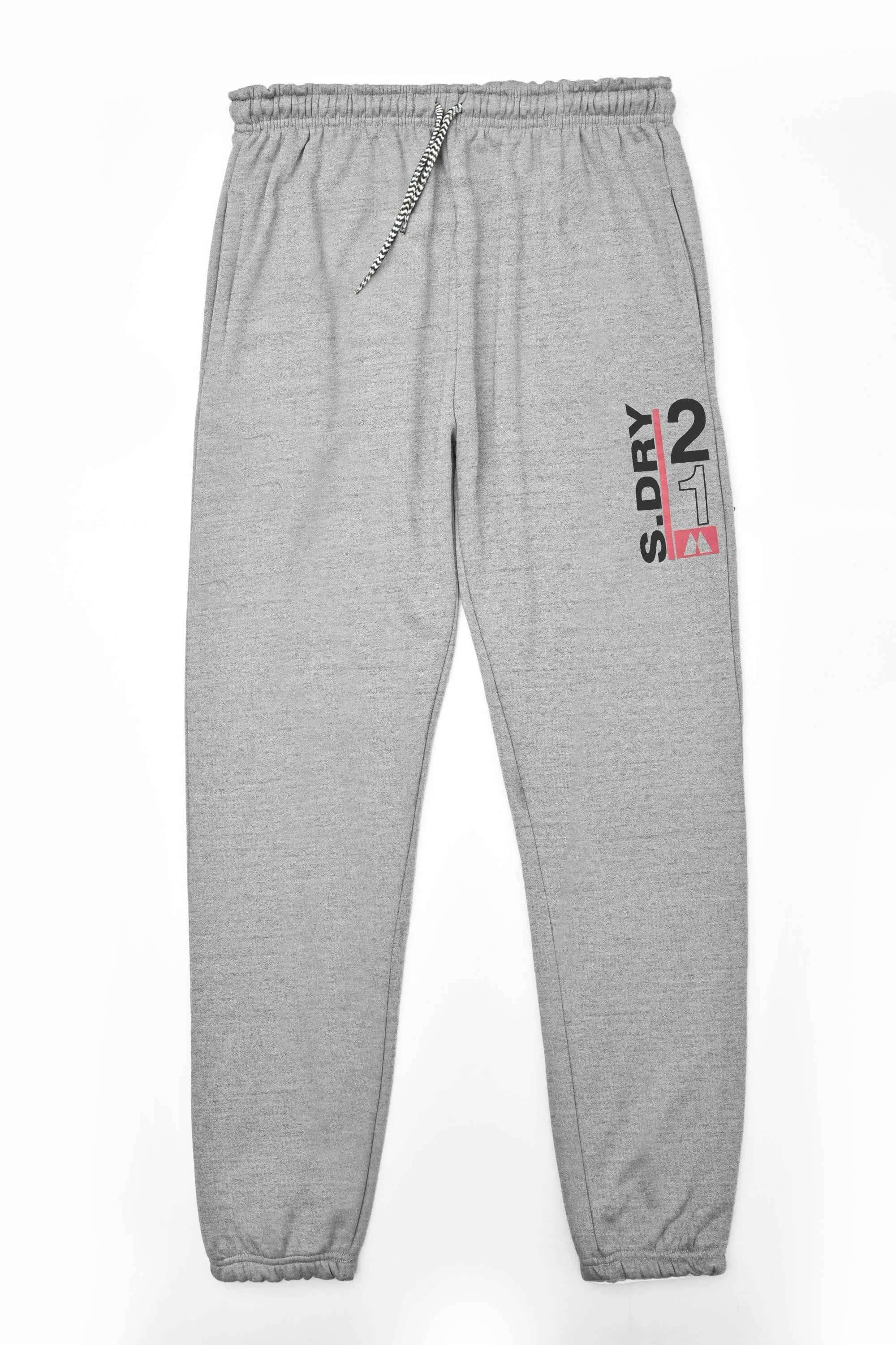 MAX 21 Men's S Dry Printed Fleece Joggers Pants