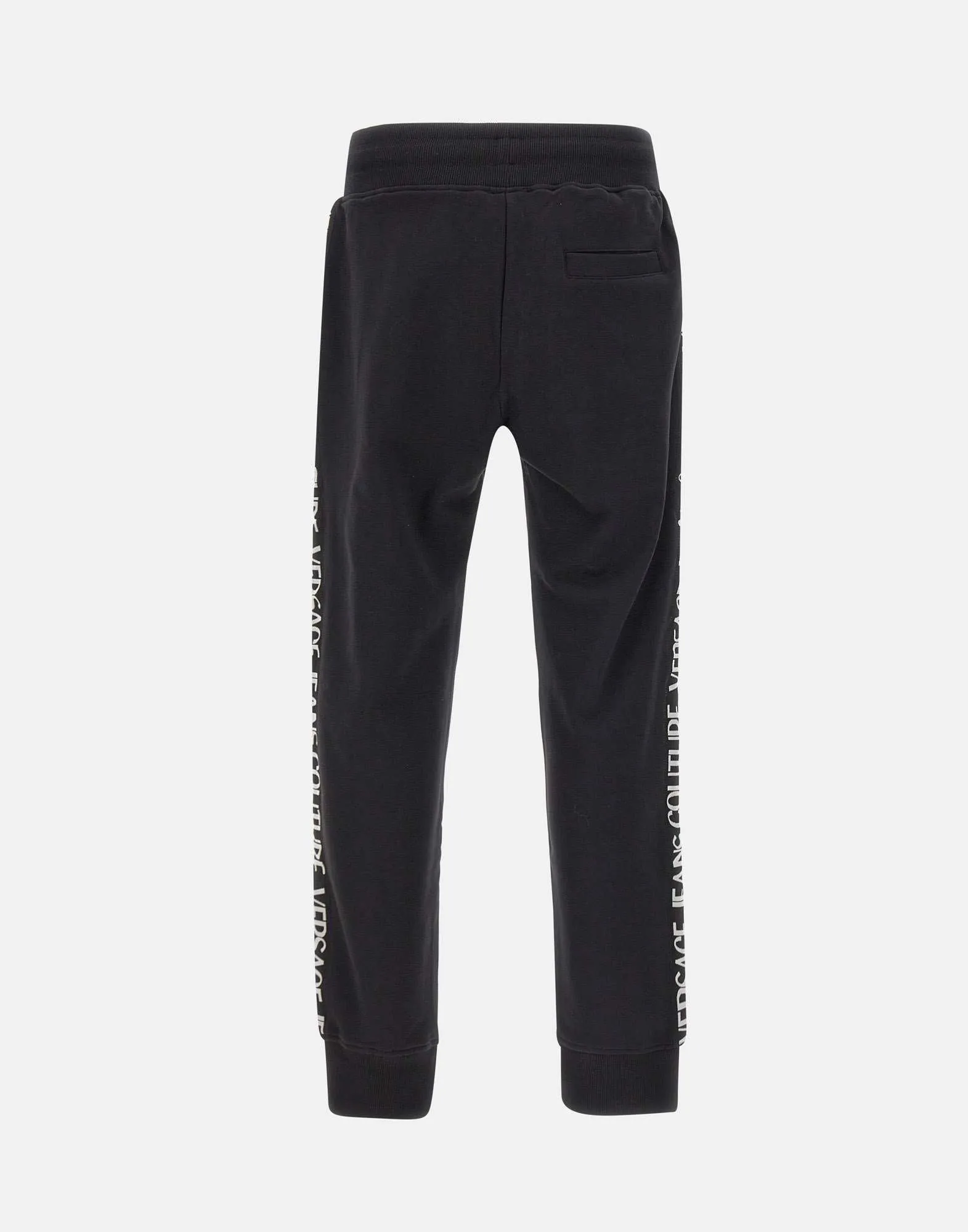 Men's Black Cotton Jogger Pants