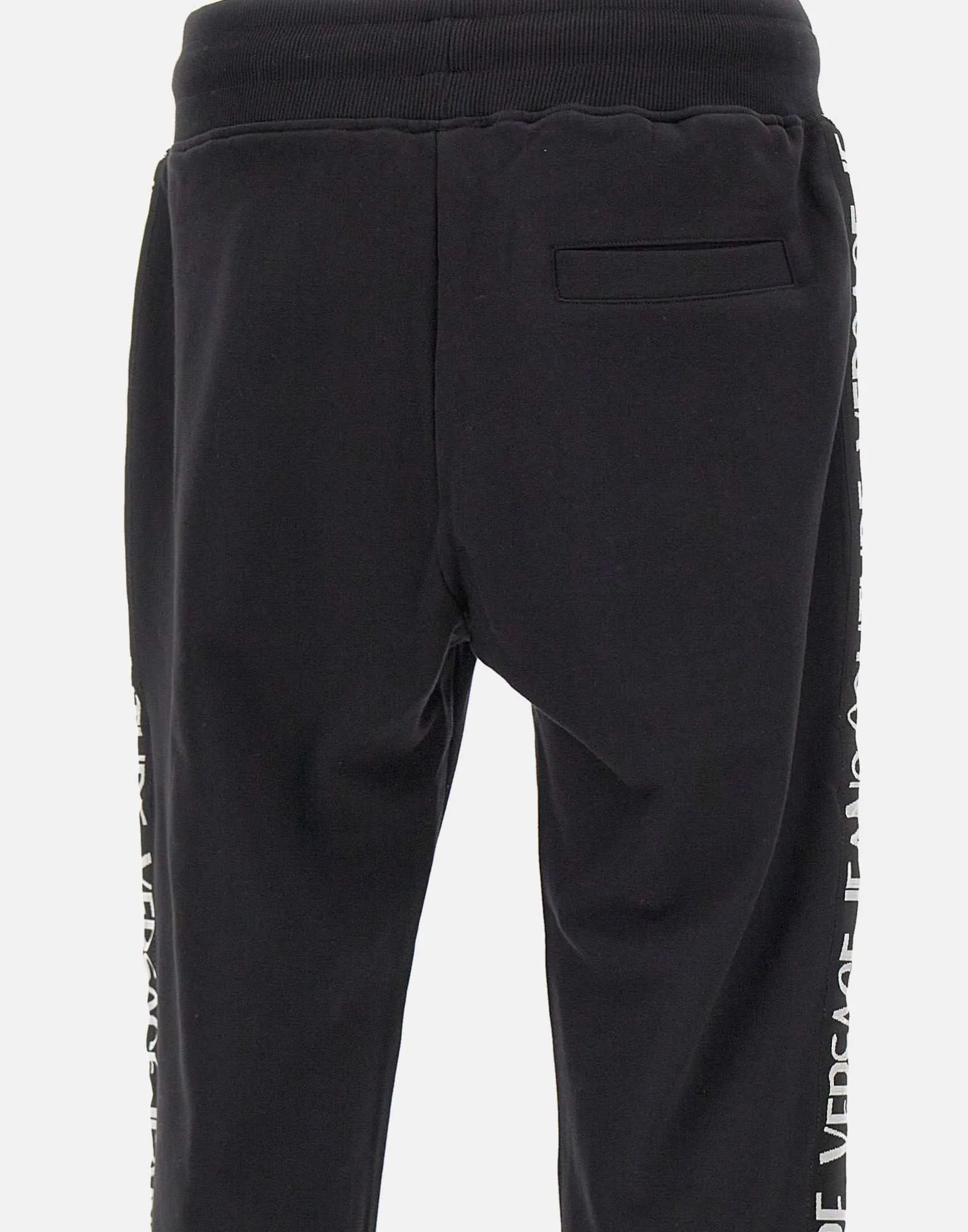 Men's Black Cotton Jogger Pants