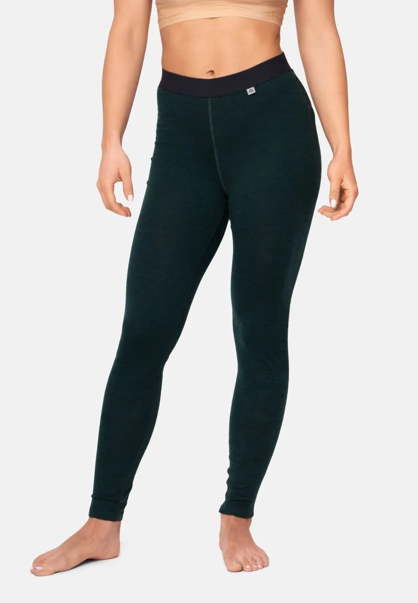 MERINO WOOL BASE LAYER PANTS FOR WOMEN