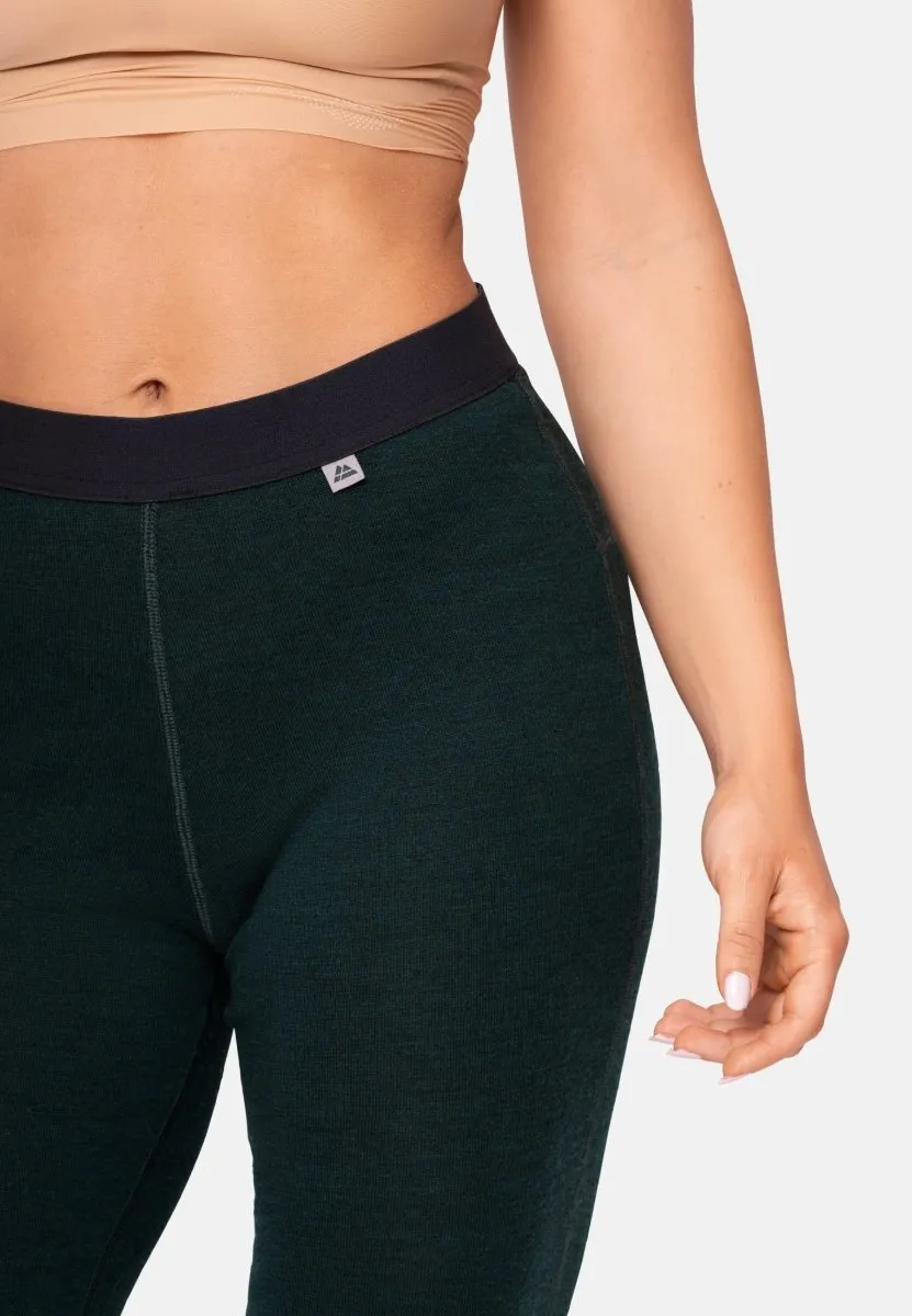 MERINO WOOL BASE LAYER PANTS FOR WOMEN