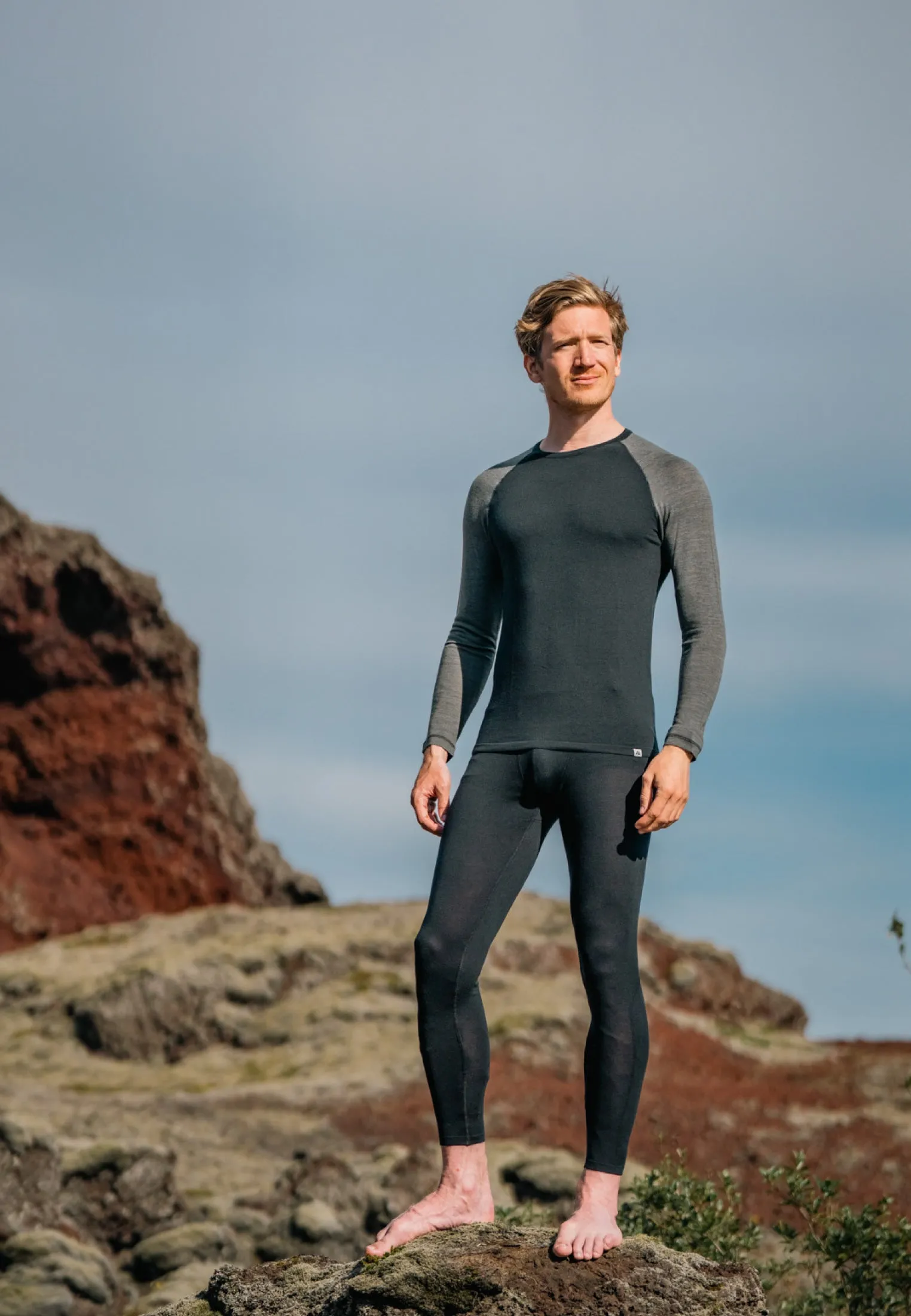 MERINO WOOL BASE LAYER SET FOR MEN