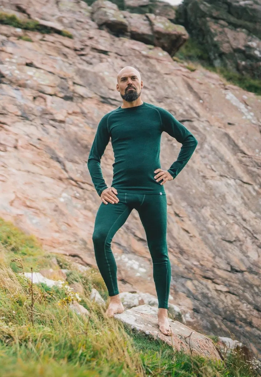 MERINO WOOL BASE LAYER SET FOR MEN