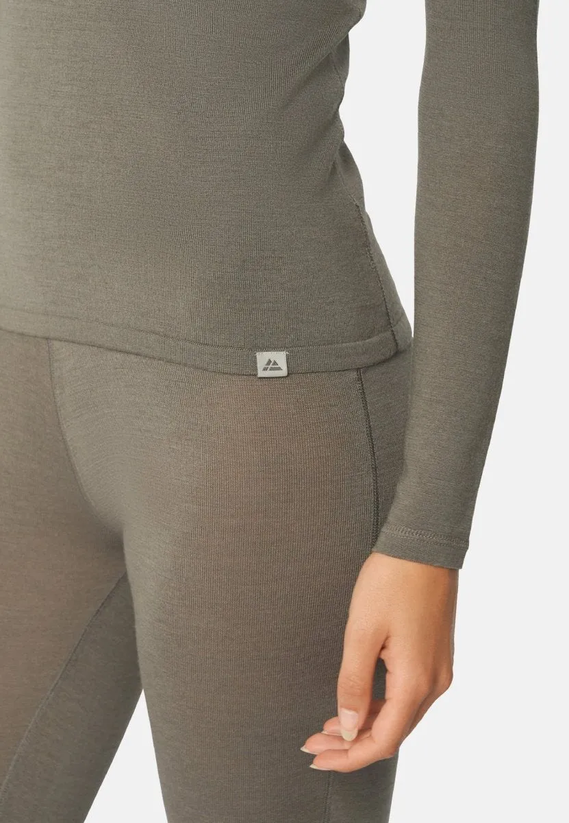 MERINO WOOL BASE LAYER SET FOR WOMEN